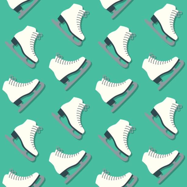 Ice Skating Pattern Background 80+ Xmaspattern Stock Photos, Pictures & Royalty-Free Images - iStock