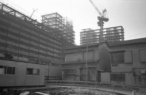 istock Higashi Kubo redevelopment work Suwa Street 844785610