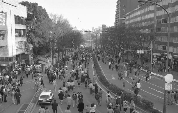 istock Omotesando, Harajuku, new year's day 844785998