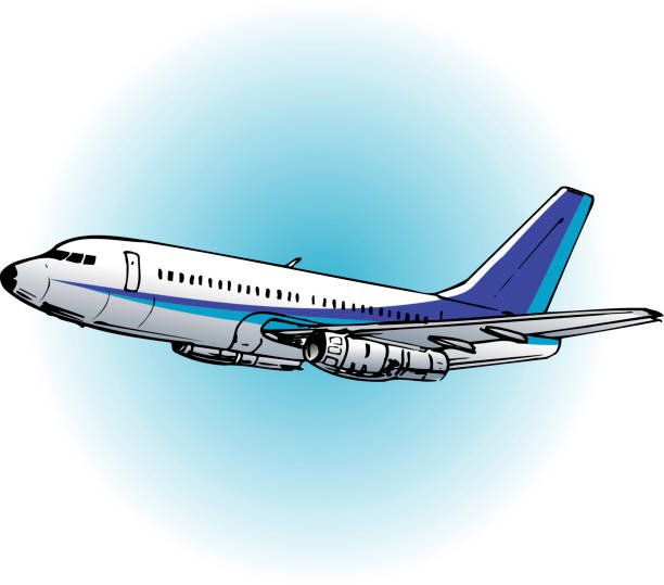 ウエストジェットボーイング737 - boeing点のイラスト素材／クリップアート素材／マンガ素材／アイコン素材