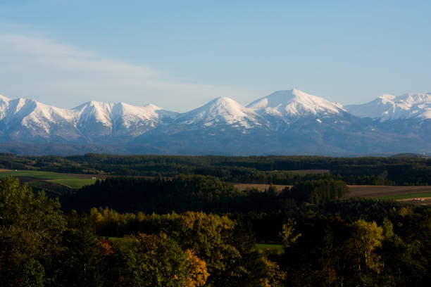 istock Hills of autumn and crowded mountains 844852370