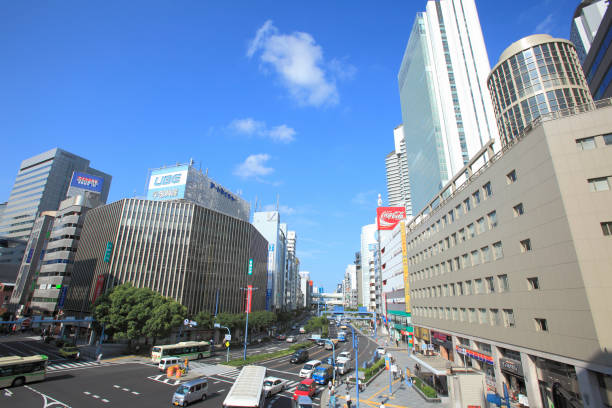istock Osaka sakurabashi bridge crossing 844877556