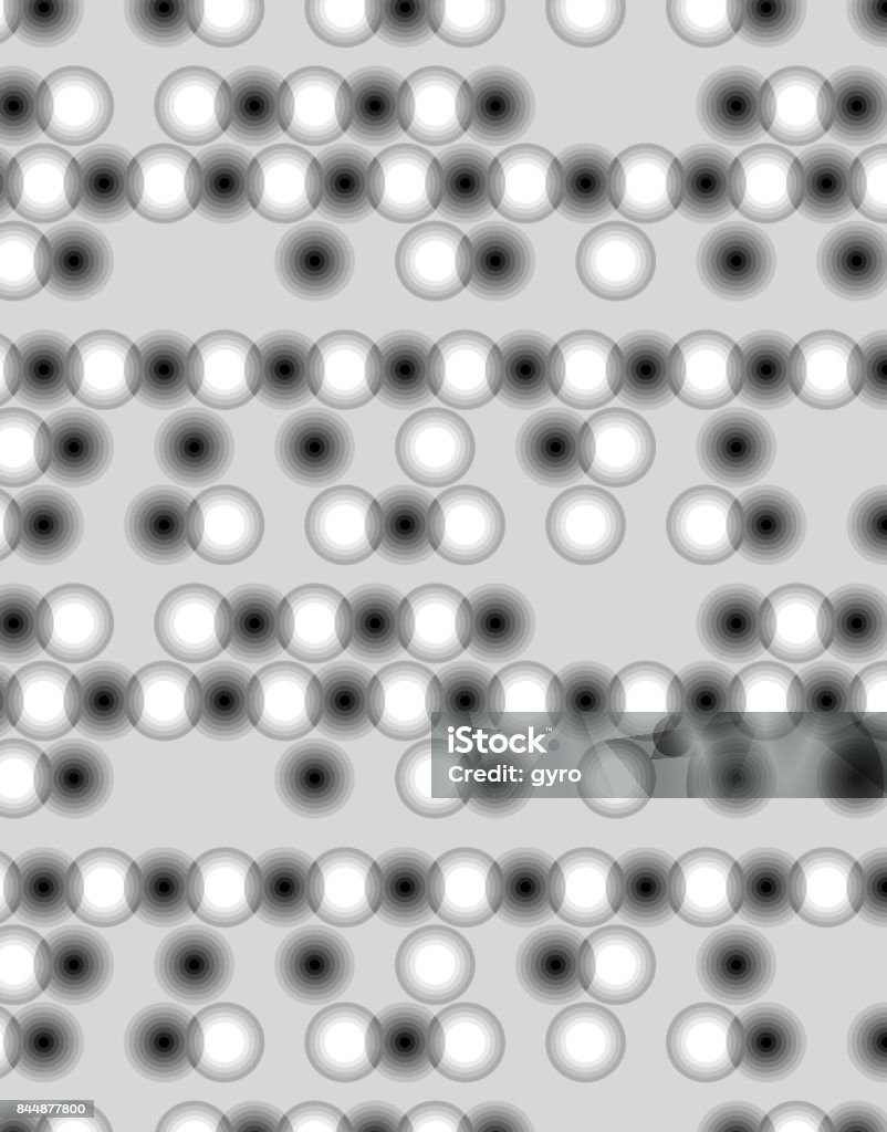 Abstract Round Pattern Fade Round Pattern Stock Illustration - Download Image Now - Abstract ...