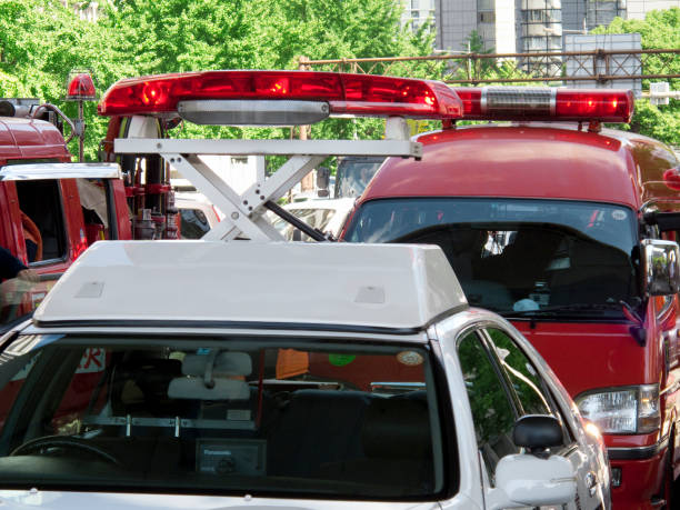 istock Police and rescue vehicles 844887466