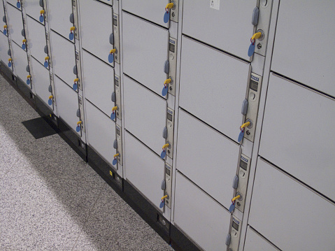 Coin-operated lockers