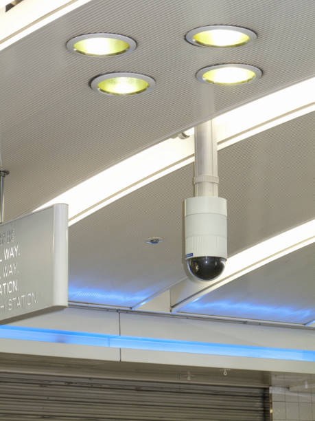 istock Surveillance cameras in the underground 844904756
