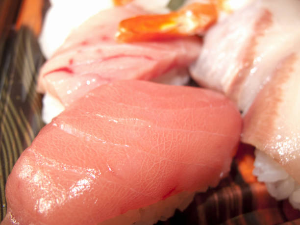 Cartons are hand-rolled sushi