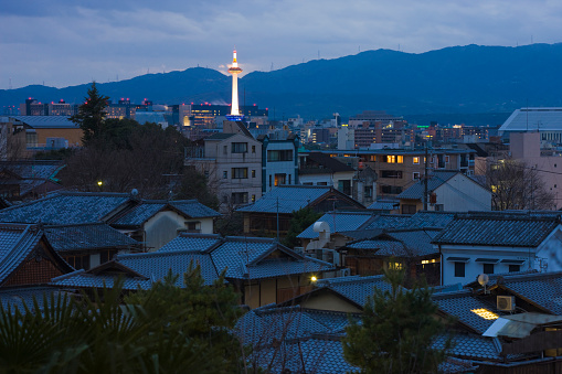Kyoto night view