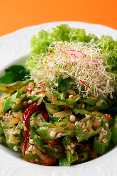 istock India cooking okra salad 844942410