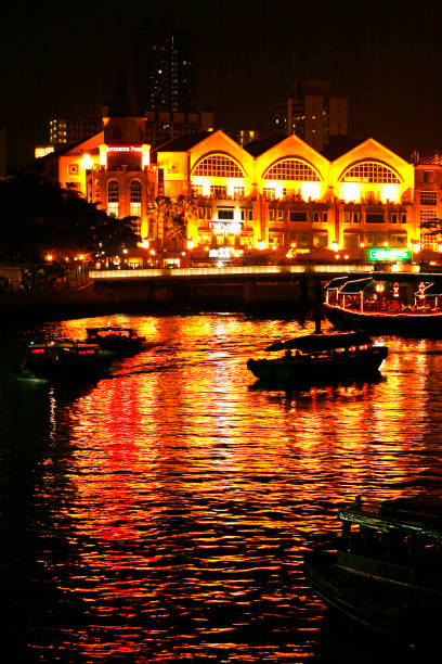 istock Restaurant city at night 844943044