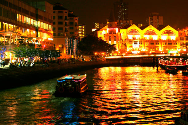 istock Restaurant city at night 844943052