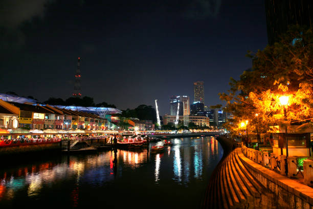 istock Restaurant city at night 844943102