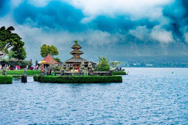Pura Ulun Danu Bratan temple in the north of Bali, Indonesia