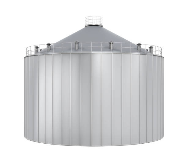 istock Agricultural Silo Isolated 844962558