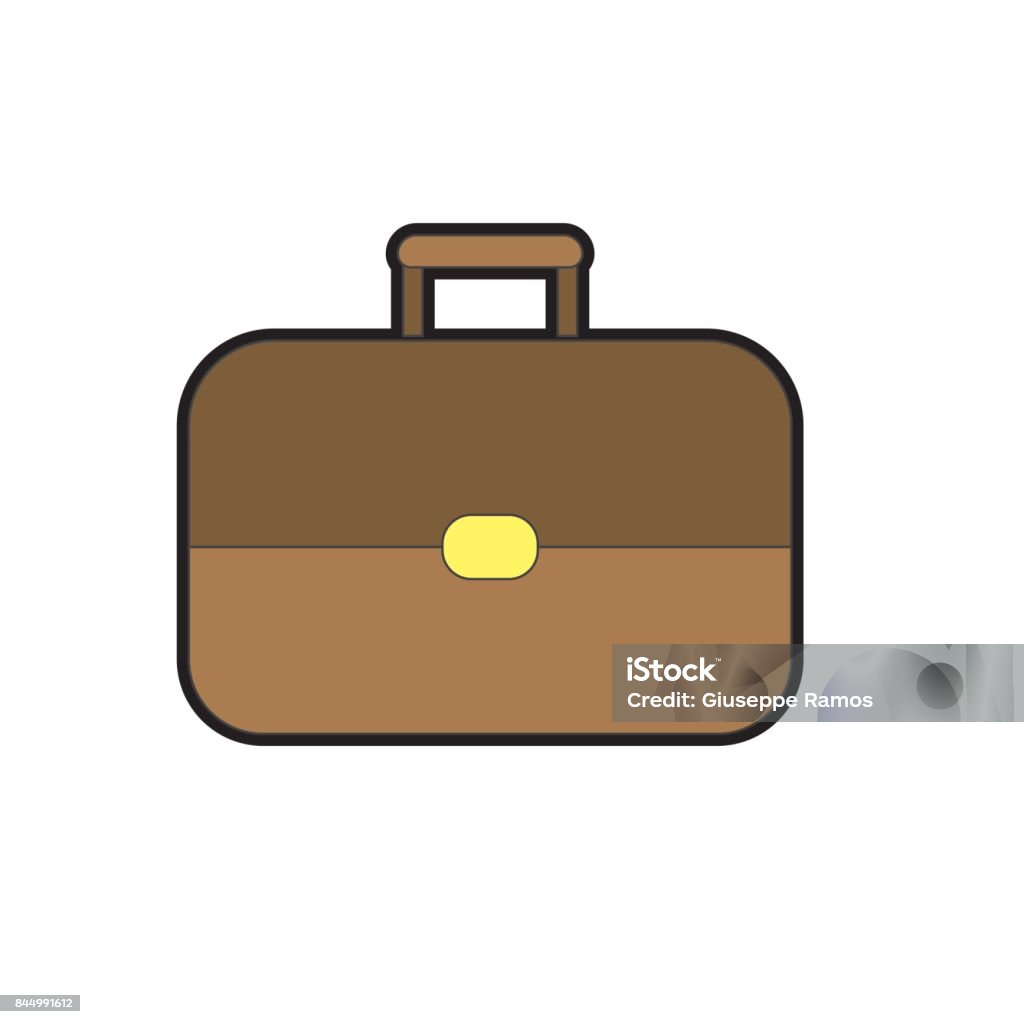 Business Suitcase To Save Important Document Stock Illustration - Download  Image Now - Adult, Bag, Box - Container - iStock