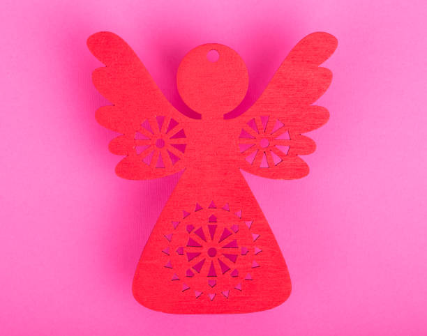 istock Christmas decorations of red angel 844995306