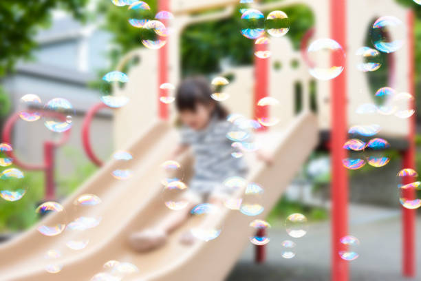 Girls playing in the Park