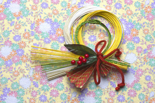 istock Japanese paper and Japanese paper strings 845022594