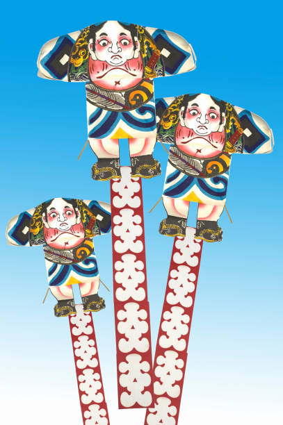 istock Japanese kites and House bags 845027352