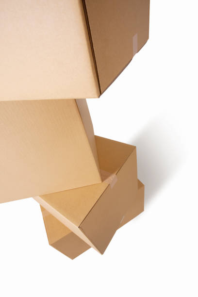 istock Corrugated cardboard and afterward 845027488