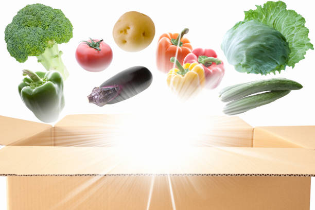 istock Vegetables out of cardboard 845027622