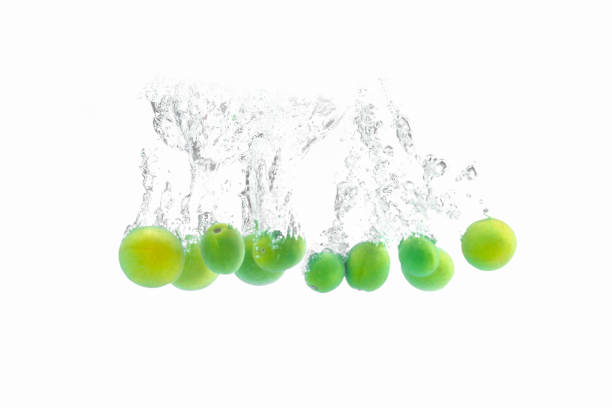istock The moment water enters the plum 845028002