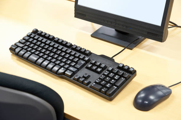 istock Your computer's monitor and keyboard 845030628