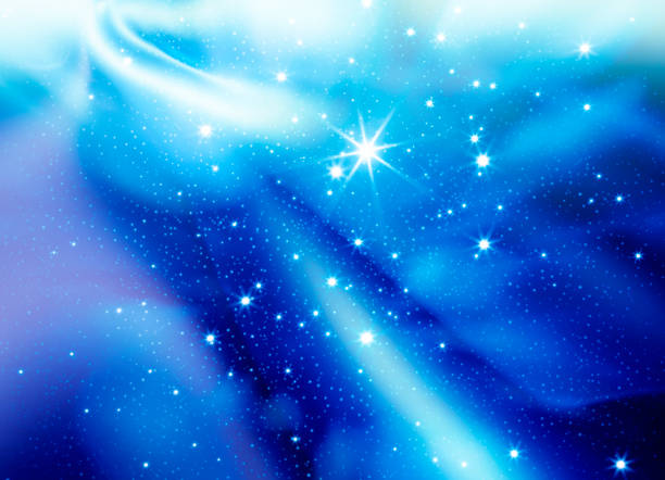 istock Starry sky and the northern lights 845031596