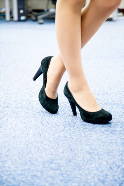 Women wearing high heels