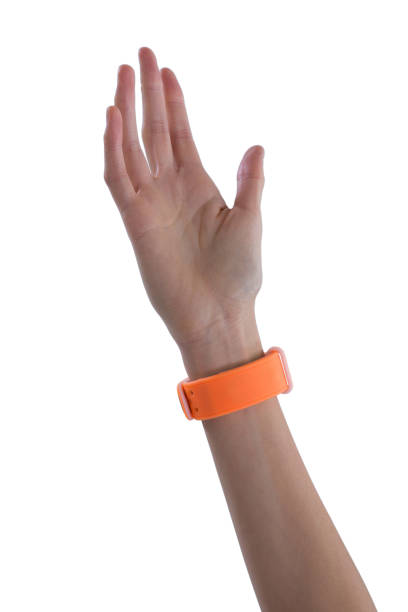 istock Man wearing fitness band 845037286