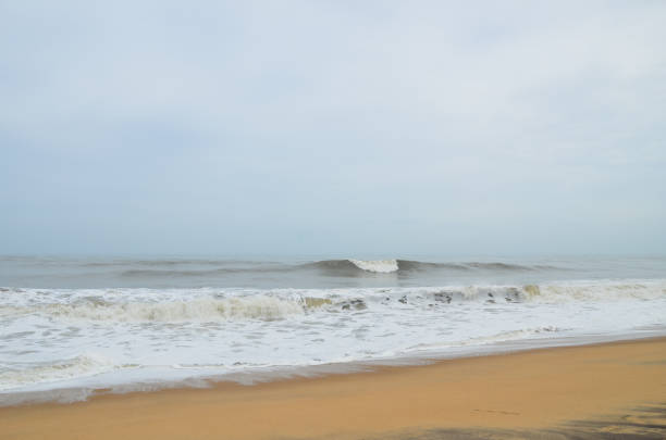 Kanvatheertha beach at Talapady, Kerala, India