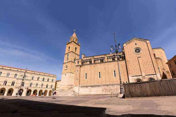 Cathedral of Saint Justin Chieti Cathedral of Saint Justin Chieti chieti stock pictures, royalty-free photos & images