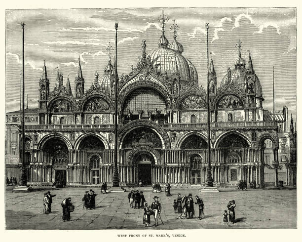 istock West Front of St Mark's Venice, Italy, 19th Century 845119716