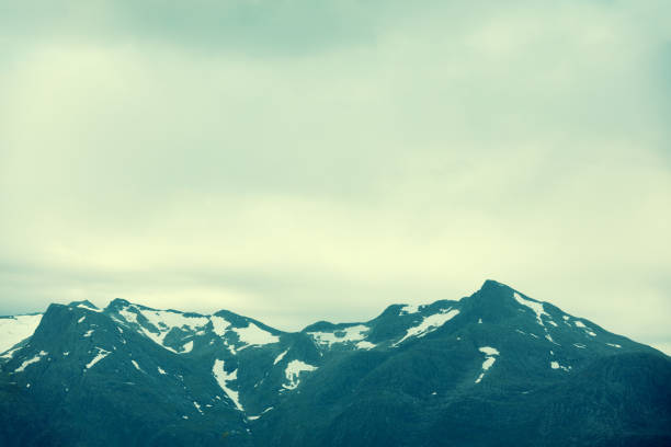 istock Sunset over the mountain peaks 845123926