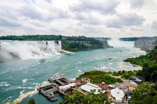 istock Niagara falls seen from Canadian side during summer day 845126950