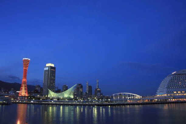 istock Night view of Kobe 845130542
