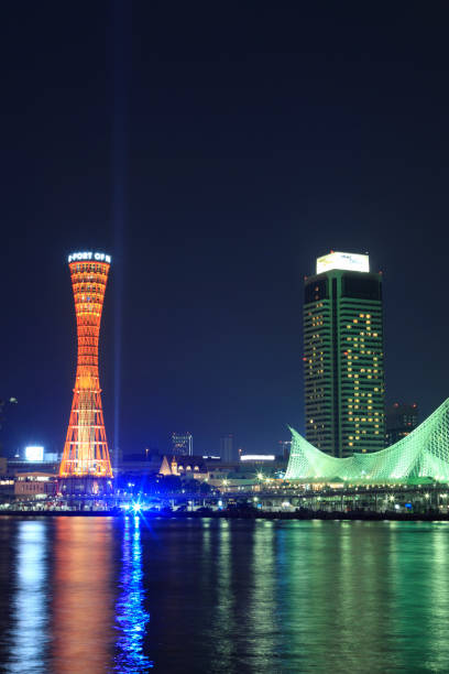 istock Night view of Kobe 845140592
