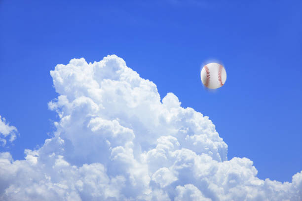 palla da baseball - high school baseball foto e immagini stock