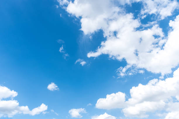 istock Blue sky and cloudy in the morning. 845194526