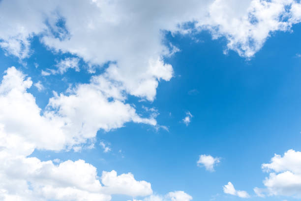 istock Blue sky and cloudy in the morning. 845194616