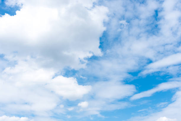istock Blue sky and cloudy in the morning. 845195012