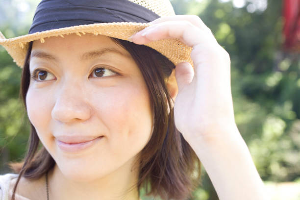istock Woman with Hat 845195226