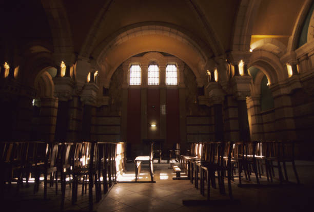 istock The lights in the Church 845213766