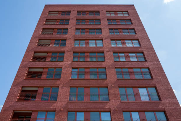 istock Red building in Frankfurt 845215124