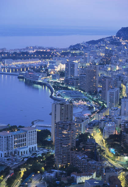 istock Night view of Monte-Carlo 845218132