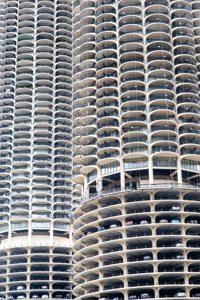 istock Chicago car park building 845224412
