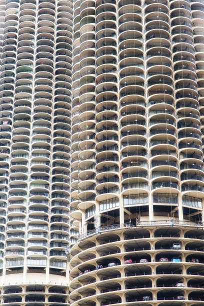 istock Chicago car park building 845224418