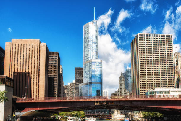 istock Chicago River Columbus Street 845225142