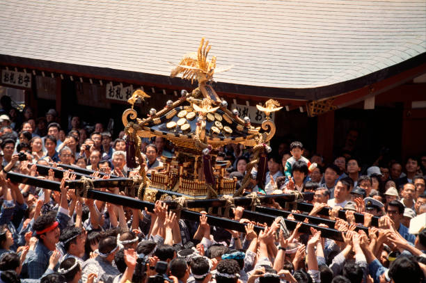 三社祭 - 日本　祭り ストックフォトと画像