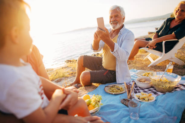 istock Capturing our picnic moments 845260194